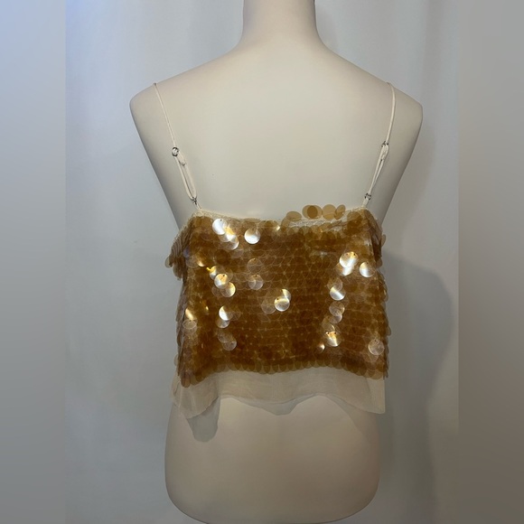 J.Crew Collection sequin cropped camisole - Picture 6 of 9
